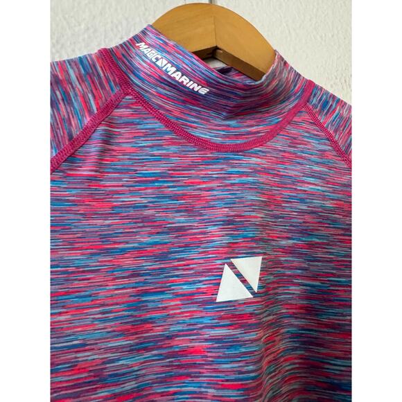 Magic Marine Womens Cube Long Sleeve Rashvest Top - Picture 8 of 12